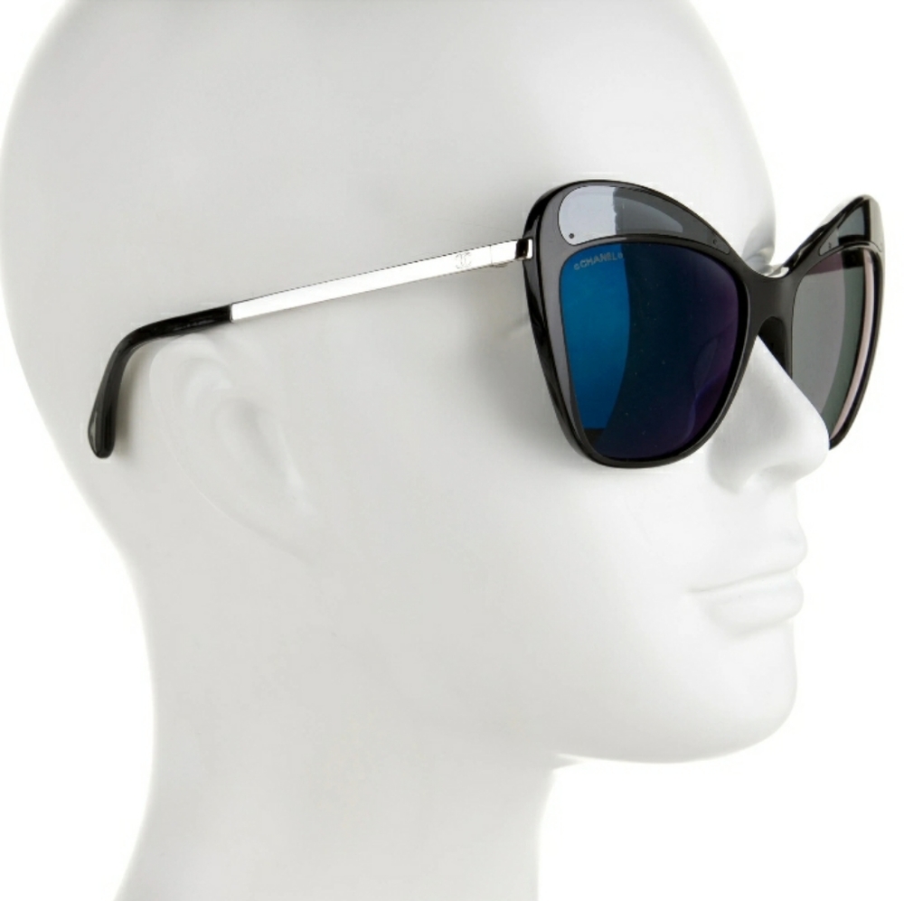 Chanel Reflective Butterfly Sunglasses